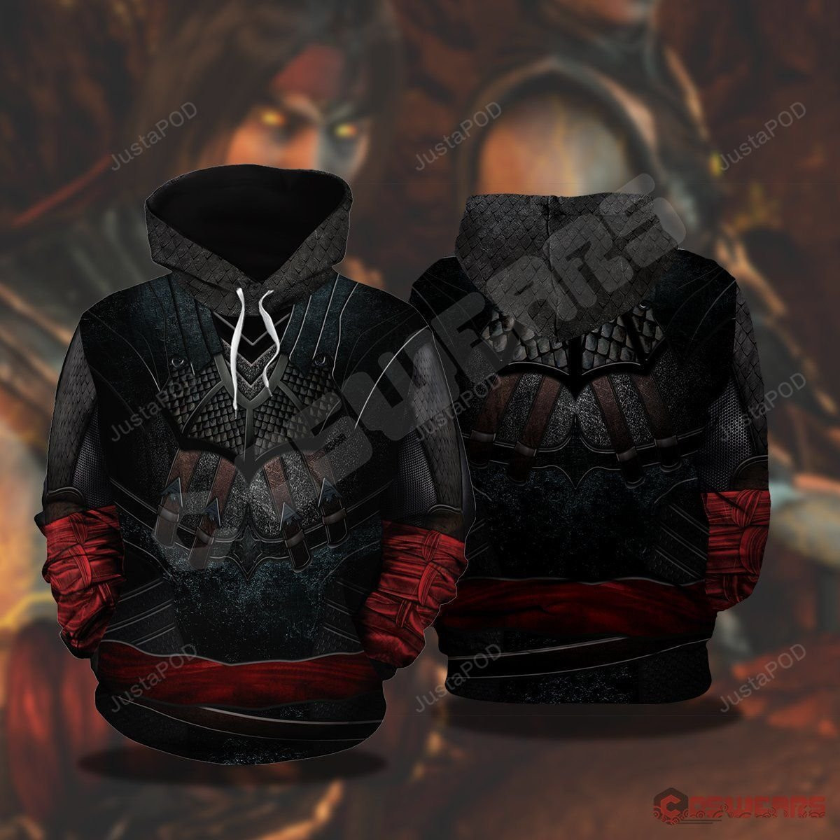 Mortal Kombat Liu Kang 3D All Over Print Hoodie, Zip Hoodie