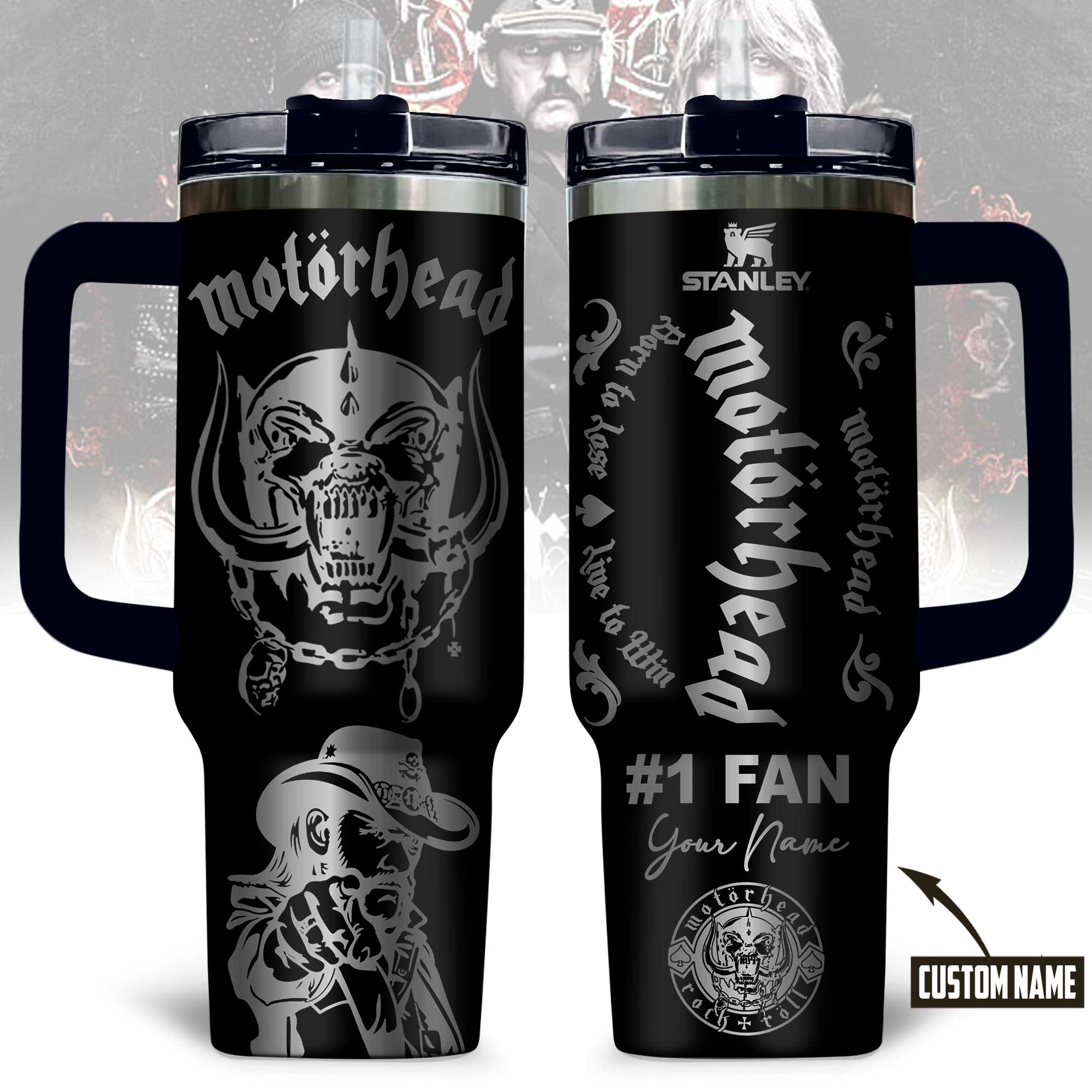 MotÃ¶rhead Music Custom Stanley Cup 40 oz 30 oz Tumbler With HandleTVC2301169