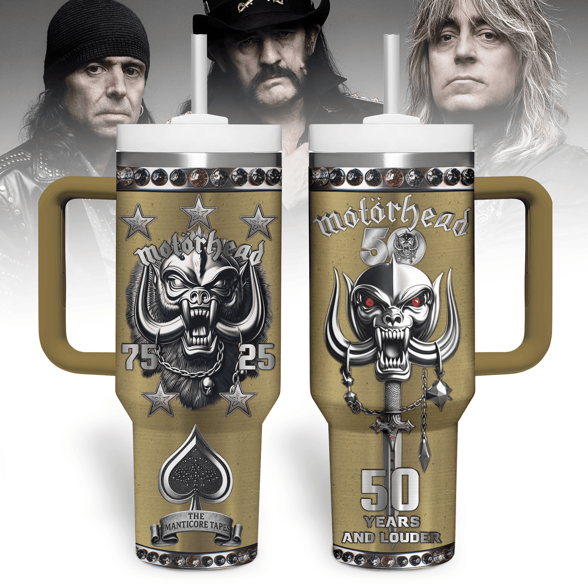 MotÃ¶rhead Music Custom Stanley Cup 40 oz 30 oz Tumbler With HandleTVC2301179