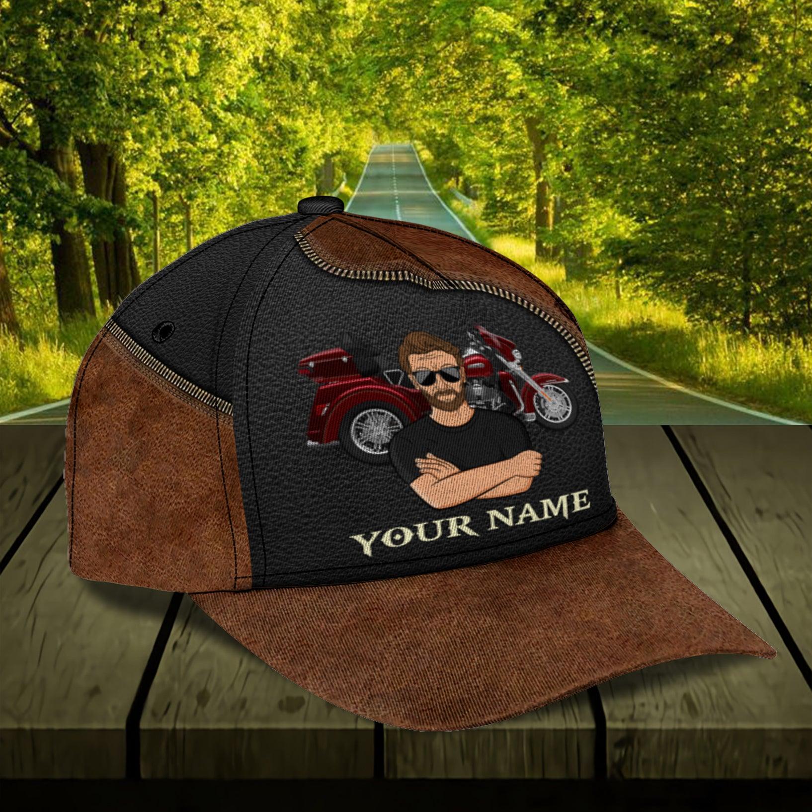 Motocycle Personalized Classic Cap Trucker Hats Custom Hats Gifts For Men & Women