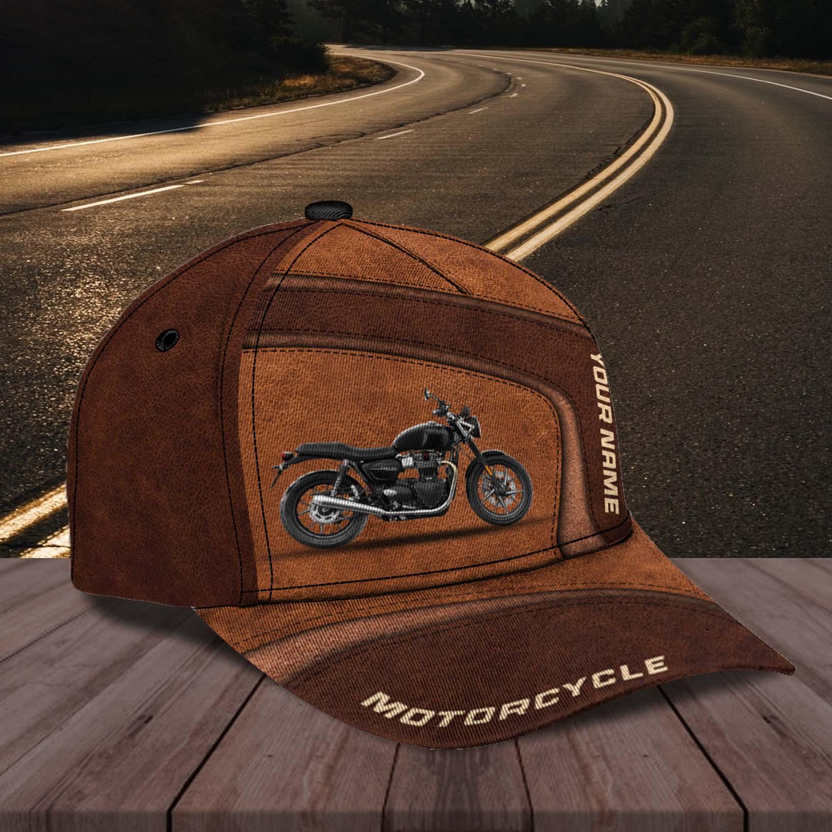 Motorcycle Classic Cap, Gift for Motorcycle Lovers, Motorcycle Riders Trucker Hats Custom Hats Gifts For Men & Women