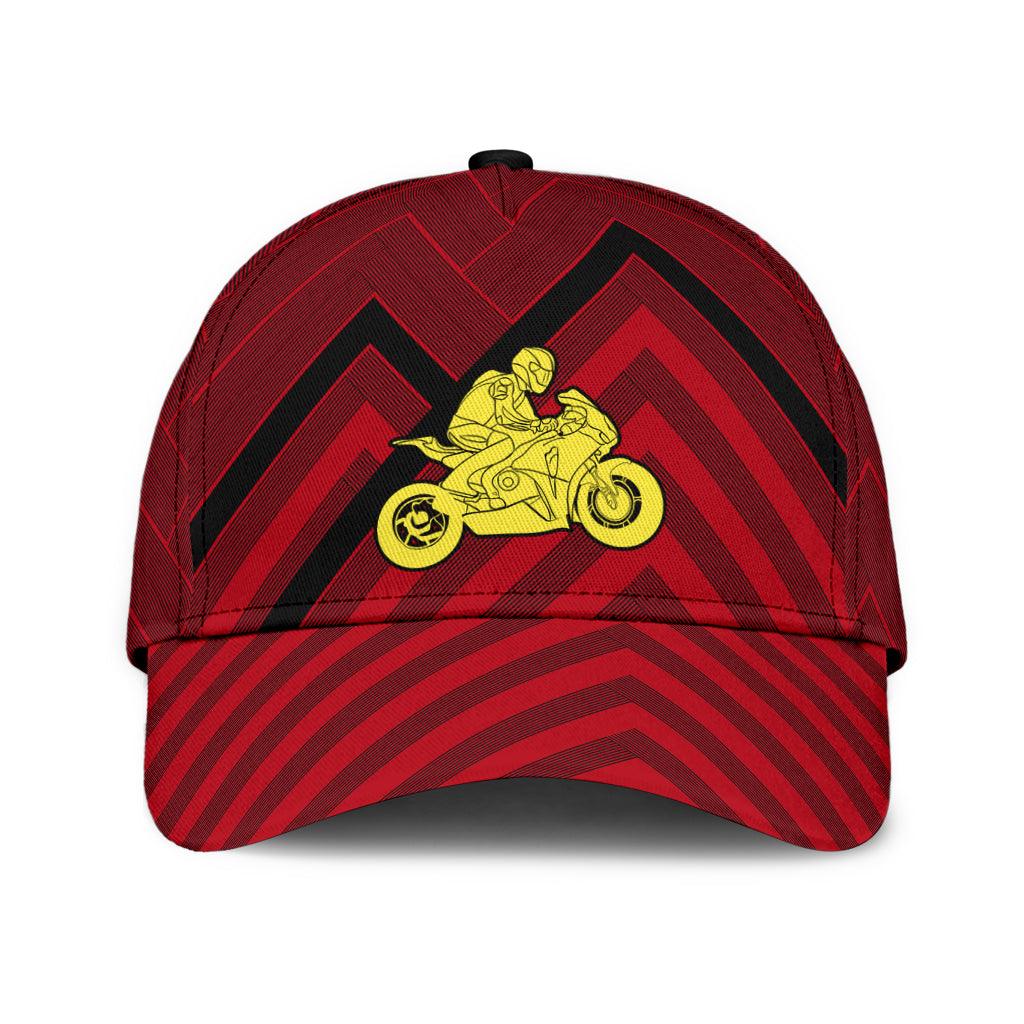 Motorcycle Classic Cap, Gift for Motorcycle Lovers, Motorcycle Riders Trucker Hats Custom Hats Gifts For Men & Women