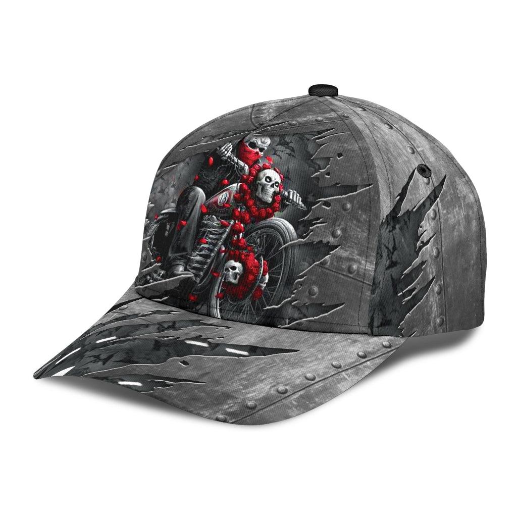 Motorcycle Classic Cap, Gift for Motorcycle Lovers, Motorcycle Riders Trucker Hats Custom Hats Gifts For Men & Women
