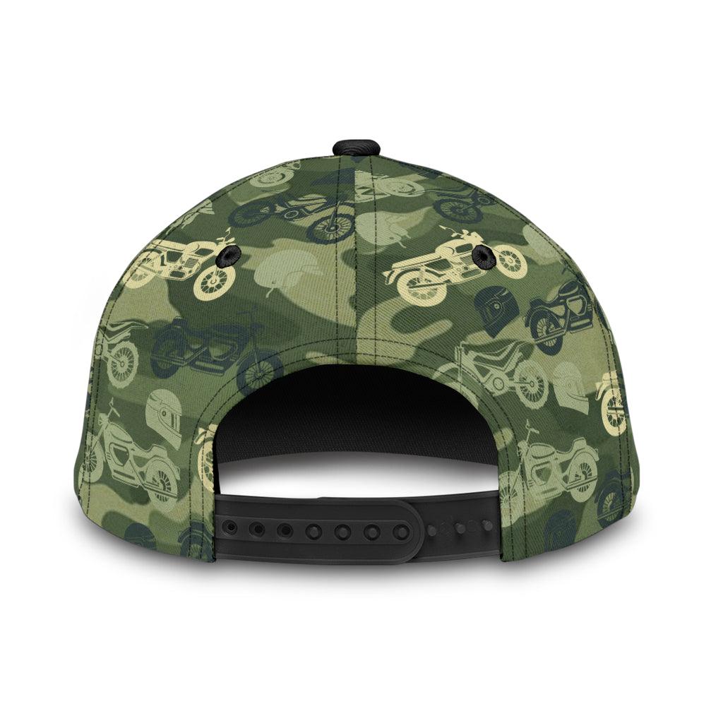 Motorcycle Classic Cap, Gift for Motorcycle Lovers, Motorcycle Riders Trucker Hats Custom Hats Gifts For Men & Women