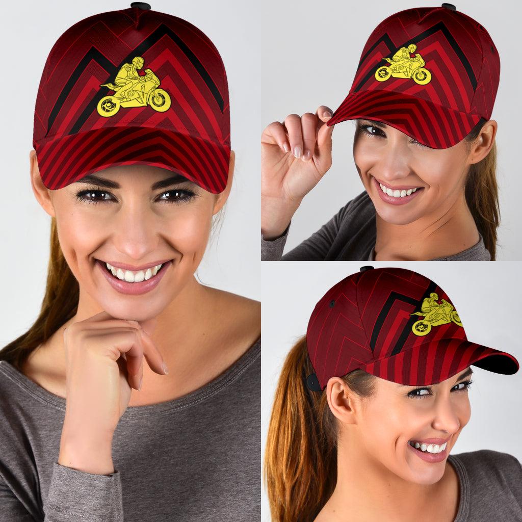 Motorcycle Classic Cap, Gift for Motorcycle Lovers, Motorcycle Riders Trucker Hats Custom Hats Gifts For Men & Women