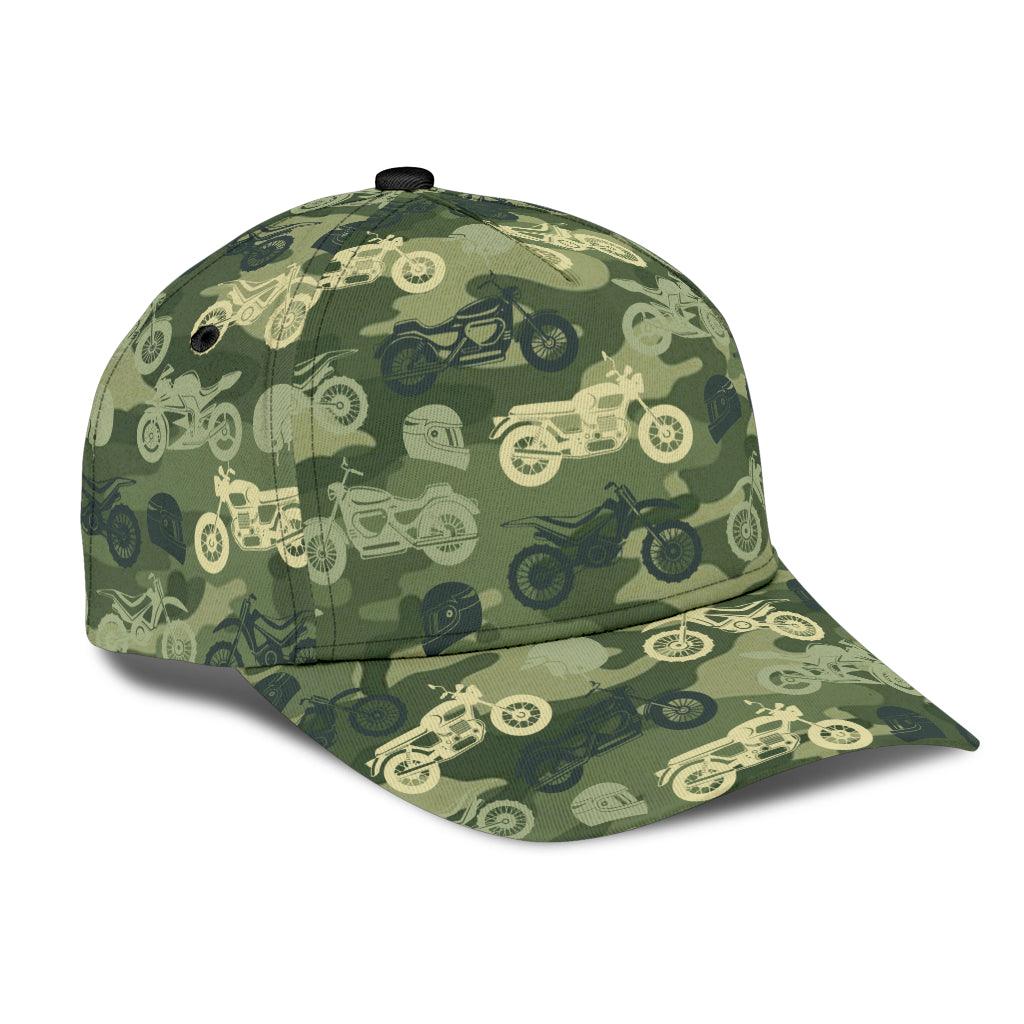 Motorcycle Classic Cap, Gift for Motorcycle Lovers, Motorcycle Riders Trucker Hats Custom Hats Gifts For Men & Women