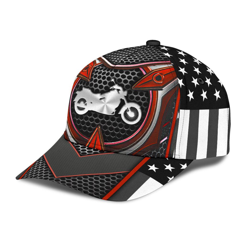 Motorcycle Classic Cap, Gift for Motorcycle Lovers, Motorcycle Riders Trucker Hats Custom Hats Gifts For Men & Women