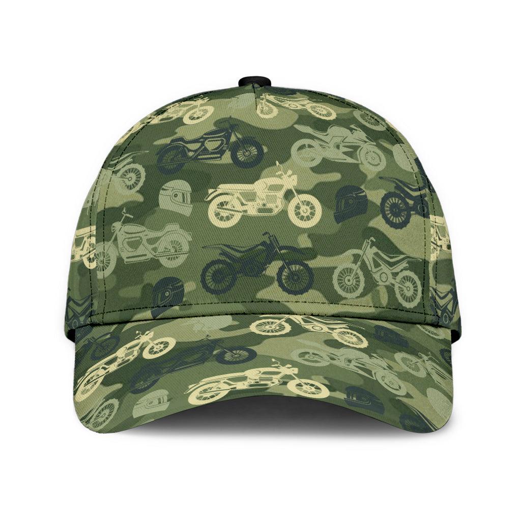 Motorcycle Classic Cap, Gift for Motorcycle Lovers, Motorcycle Riders Trucker Hats Custom Hats Gifts For Men & Women