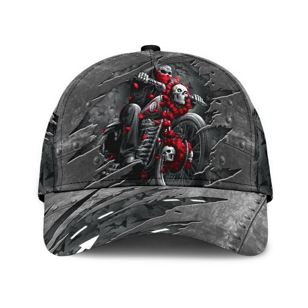 Motorcycle Classic Cap, Gift for Motorcycle Lovers, Motorcycle Riders Trucker Hats Custom Hats Gifts For Men & Women