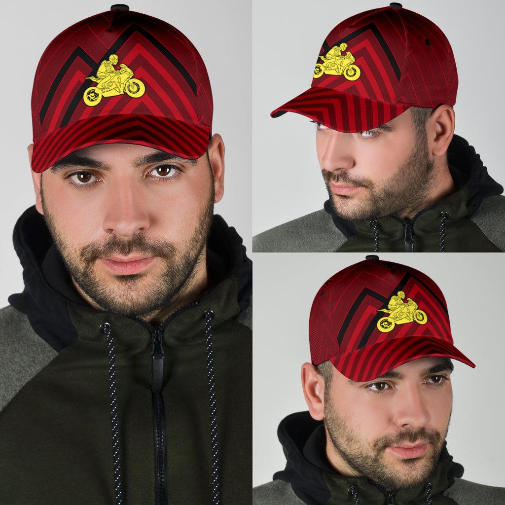 Motorcycle Classic Cap, Gift for Motorcycle Lovers, Motorcycle Riders Trucker Hats Custom Hats Gifts For Men & Women