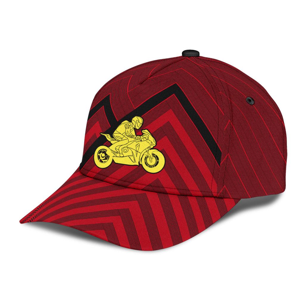 Motorcycle Classic Cap, Gift for Motorcycle Lovers, Motorcycle Riders Trucker Hats Custom Hats Gifts For Men & Women
