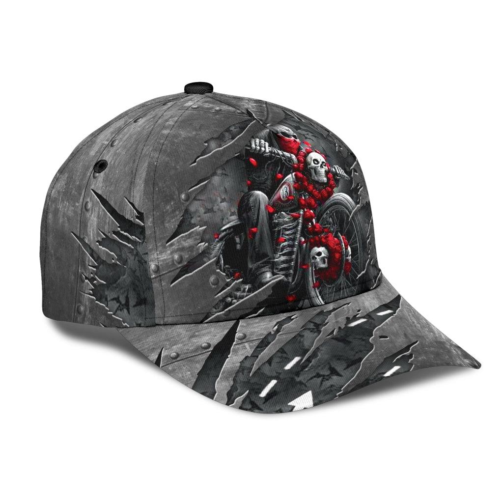 Motorcycle Classic Cap, Gift for Motorcycle Lovers, Motorcycle Riders Trucker Hats Custom Hats Gifts For Men & Women