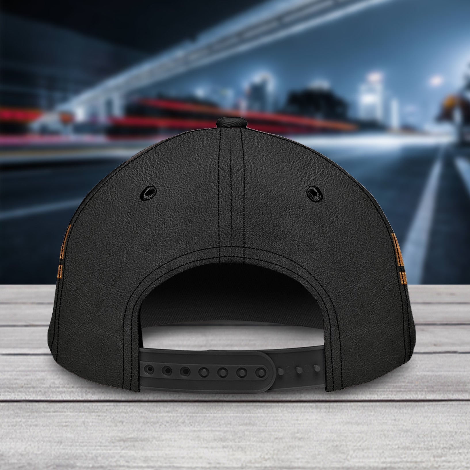 Motorcycle Leather Pattern Personalized Classic Cap, Gift for Motorcycle Lovers, Motorcycle Riders Trucker Hats Custom Hats Gifts For Men & Women