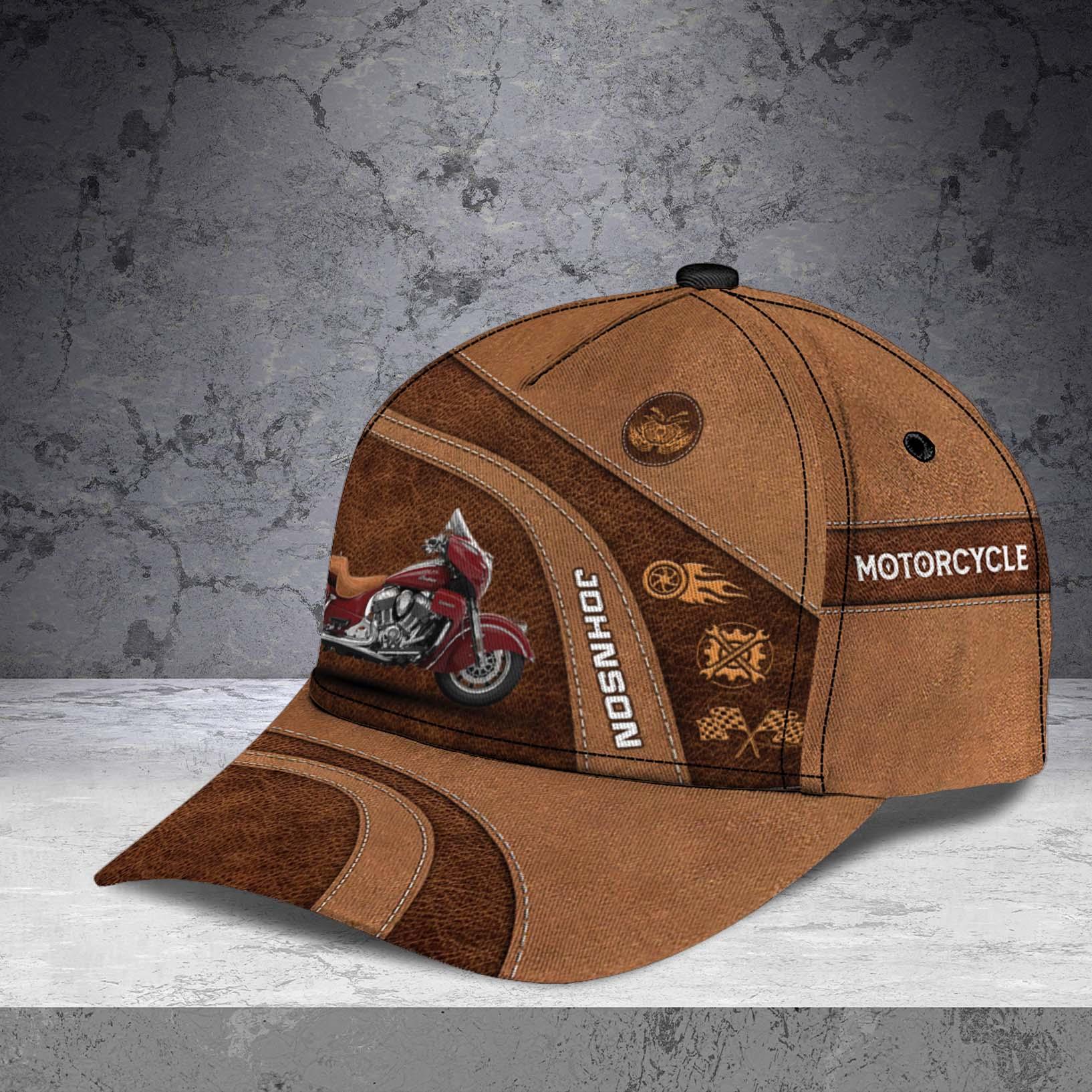 Motorcycle Little Details Personalized Cap, Personalized Gift for Motorcycle Lovers, Motorcycle Riders Trucker Hats Custom Hats Gifts For Men & Women