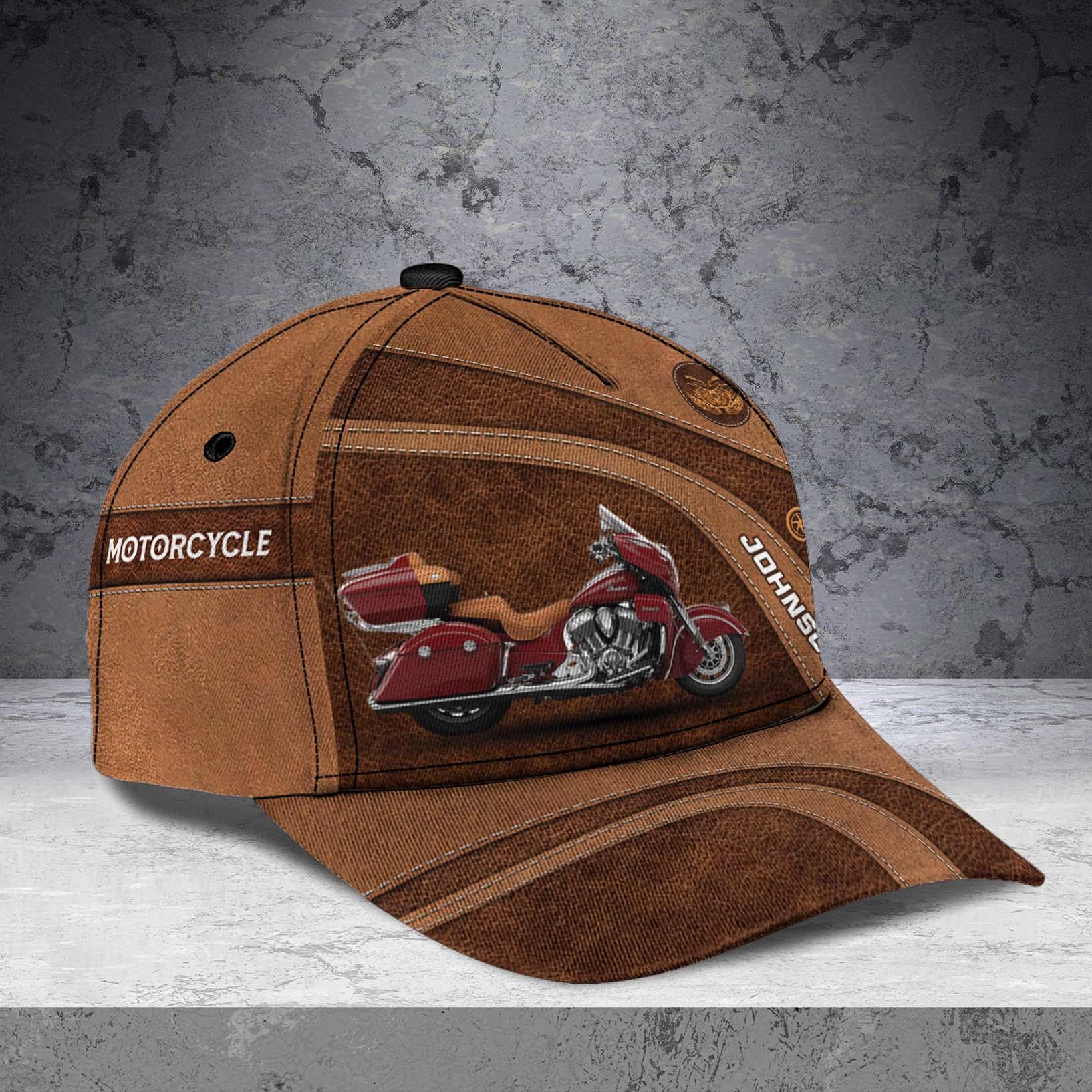 Motorcycle Little Details Personalized Cap, Personalized Gift for Motorcycle Lovers, Motorcycle Riders Trucker Hats Custom Hats Gifts For Men & Women