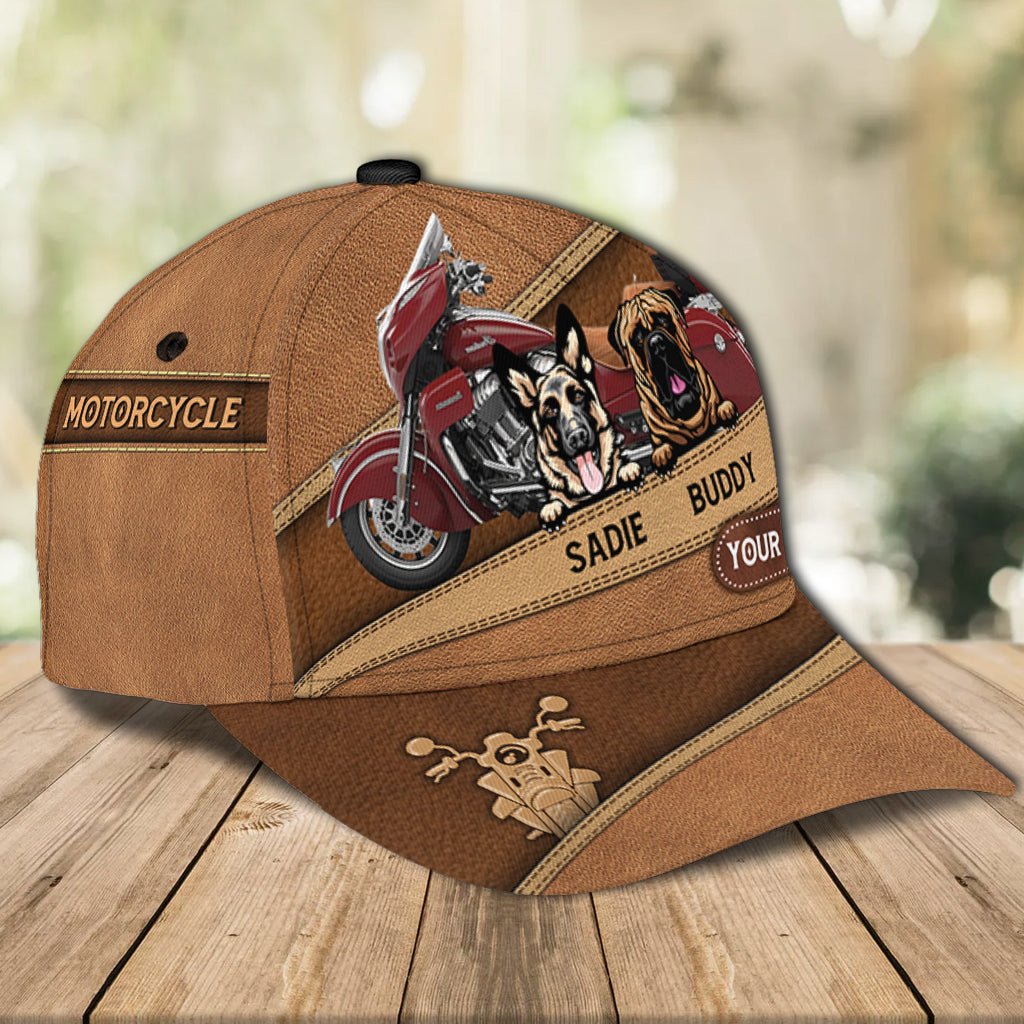 Motorcycle Personalized Classic Cap, Gift for Motorcycle Lovers, Motorcycle Riders Trucker Hats Custom Hats Gifts For Men & Women