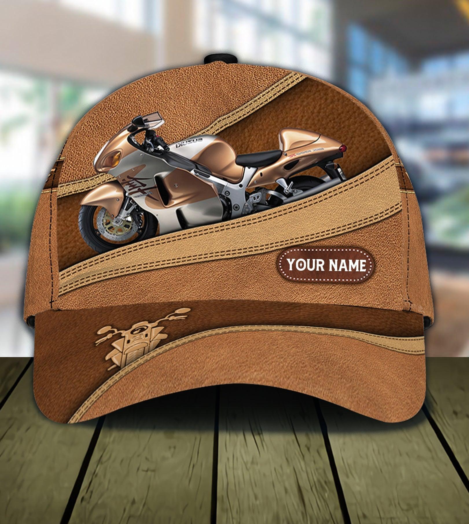 Motorcycle Personalized Classic Cap, Personalized Gift for Motorcycle Lovers, Motorcycle Riders Trucker Hats Custom Hats Gifts For Men & Women