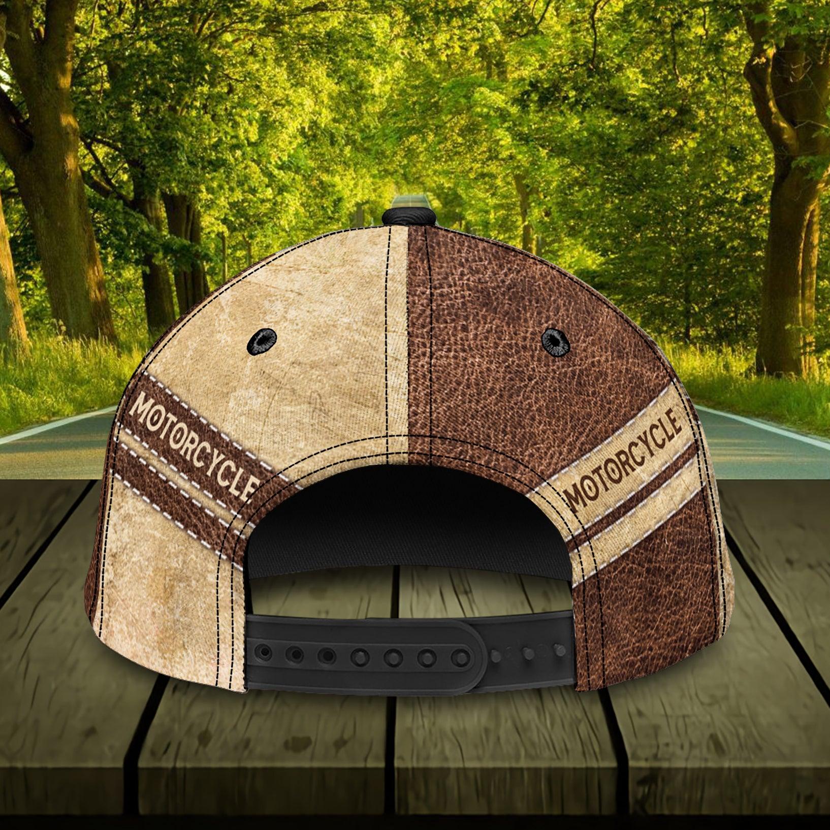 Motorcycle Personalized Classic Cap, Personalized Gift for Motorcycle Lovers, Motorcycle Riders Trucker Hats Custom Hats Gifts For Men & Women