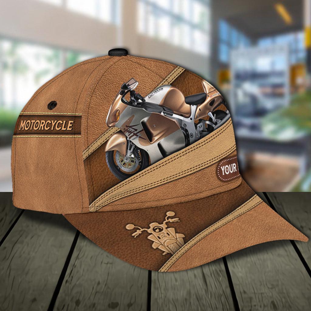 Motorcycle Personalized Classic Cap, Personalized Gift for Motorcycle Lovers, Motorcycle Riders Trucker Hats Custom Hats Gifts For Men & Women