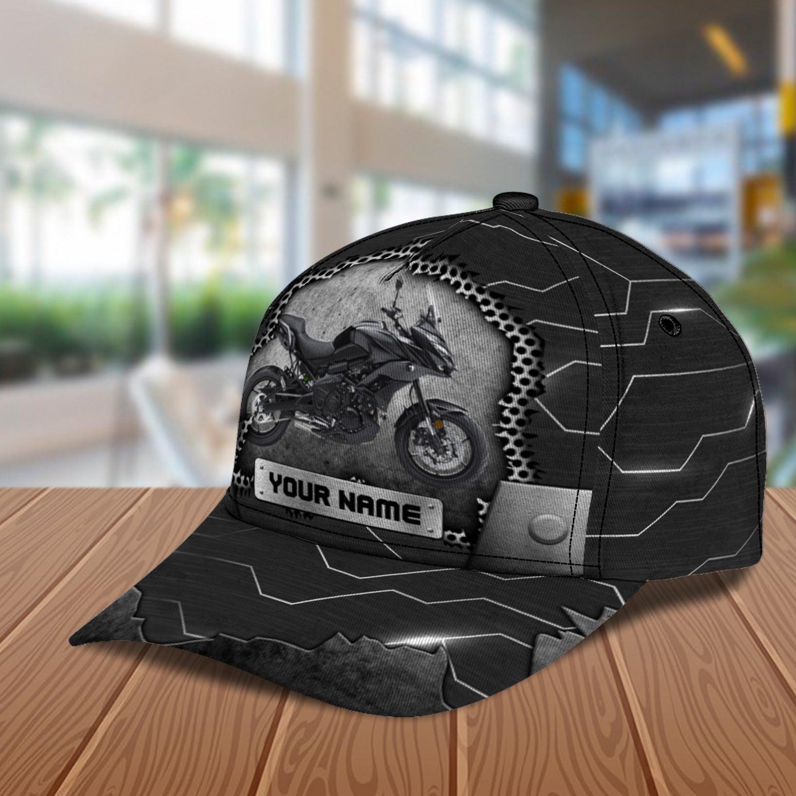Motorcycle Personalized Classic Cap, Personalized Gift for Motorcycle Lovers, Motorcycle Riders Trucker Hats Custom Hats Gifts For Men & Women
