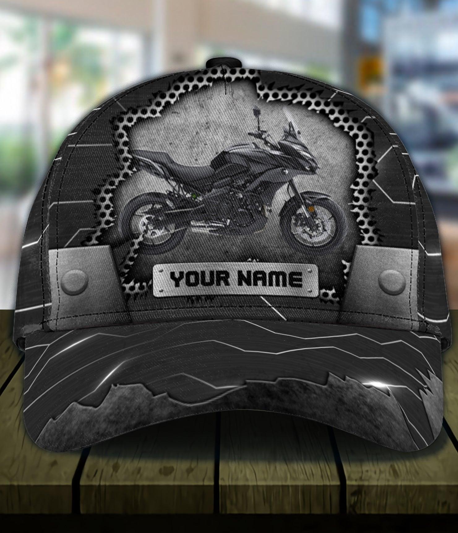 Motorcycle Personalized Classic Cap, Personalized Gift for Motorcycle Lovers, Motorcycle Riders Trucker Hats Custom Hats Gifts For Men & Women
