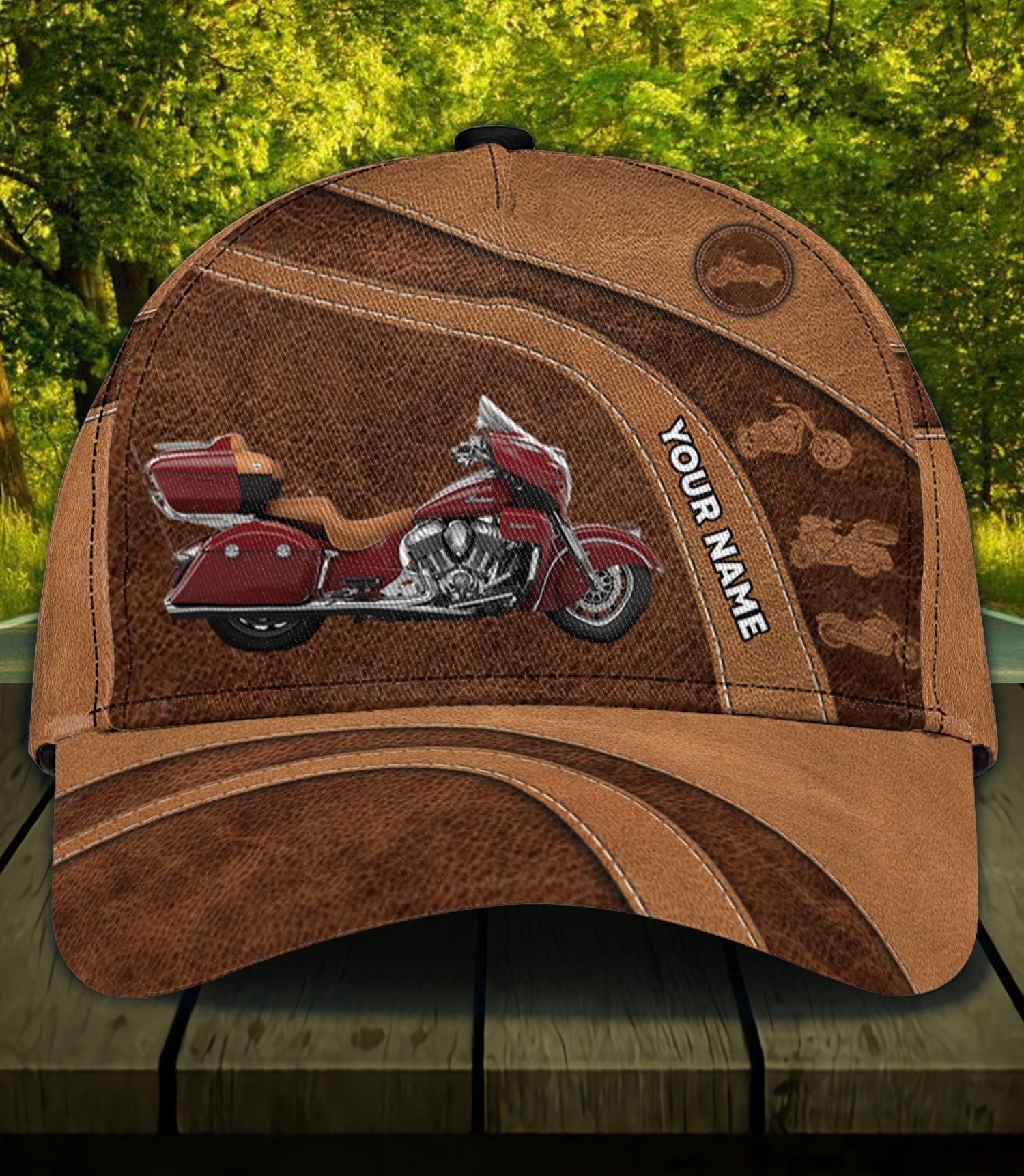 Motorcycle Personalized Classic Cap, Personalized Gift for Motorcycle Lovers, Motorcycle Riders Trucker Hats Custom Hats Gifts For Men & Women