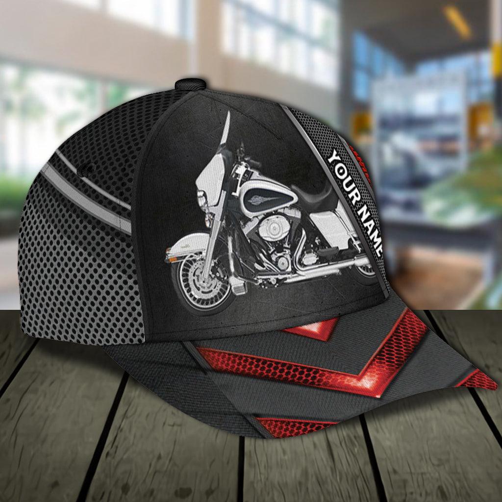 Motorcycle Personalized Classic Cap, Personalized Gift for Motorcycle Lovers, Motorcycle Riders Trucker Hats Custom Hats Gifts For Men & Women