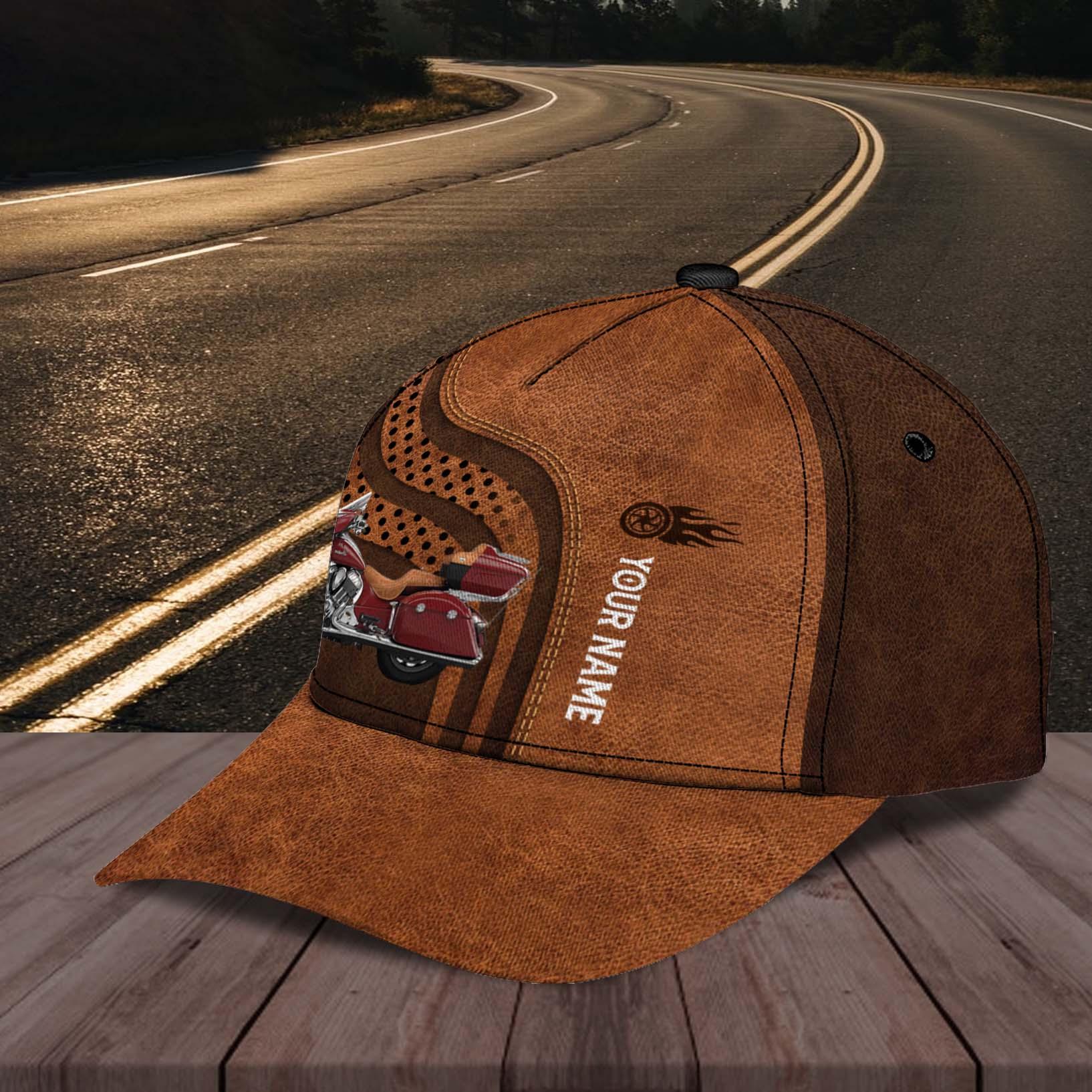 Motorcycle Personalized Classic Cap, Personalized Gift for Motorcycle Lovers, Motorcycle Riders Trucker Hats Custom Hats Gifts For Men & Women