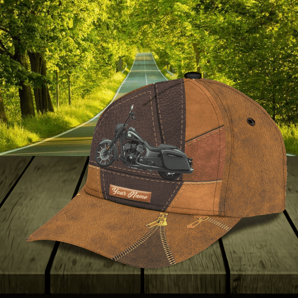 Motorcycle Personalized Classic Cap, Personalized Gift for Motorcycle Lovers, Motorcycle Riders Trucker Hats Custom Hats Gifts For Men & Women
