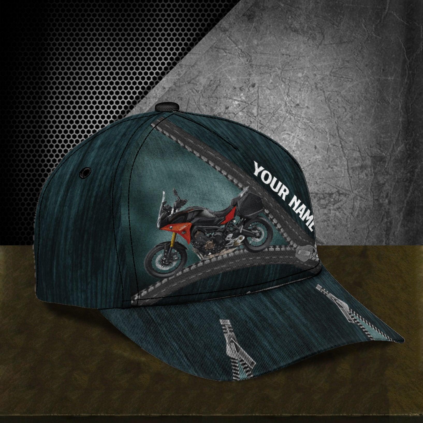 Motorcycle Personalized Classic Cap, Personalized Gift for Motorcycle Lovers, Motorcycle Riders Trucker Hats Custom Hats Gifts For Men & Women