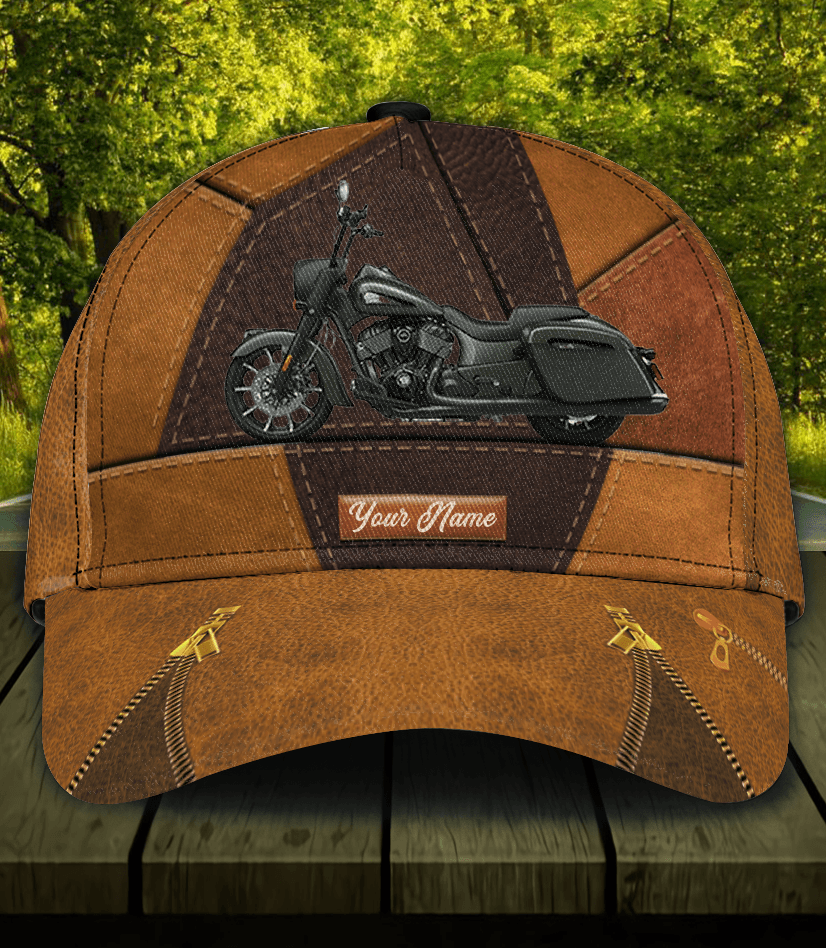 Motorcycle Personalized Classic Cap, Personalized Gift for Motorcycle Lovers, Motorcycle Riders Trucker Hats Custom Hats Gifts For Men & Women