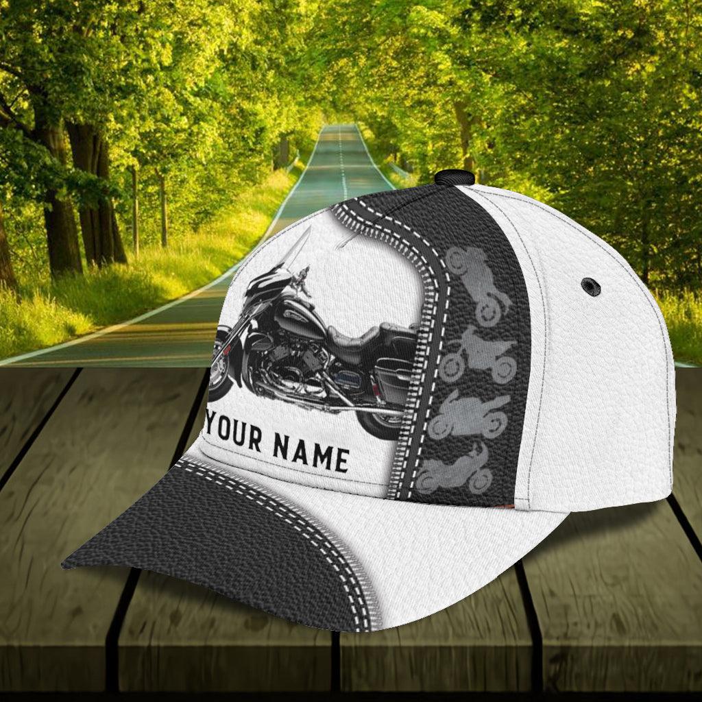 Motorcycle Personalized Classic Cap, Personalized Gift for Motorcycle Lovers, Motorcycle Riders Trucker Hats Custom Hats Gifts For Men & Women