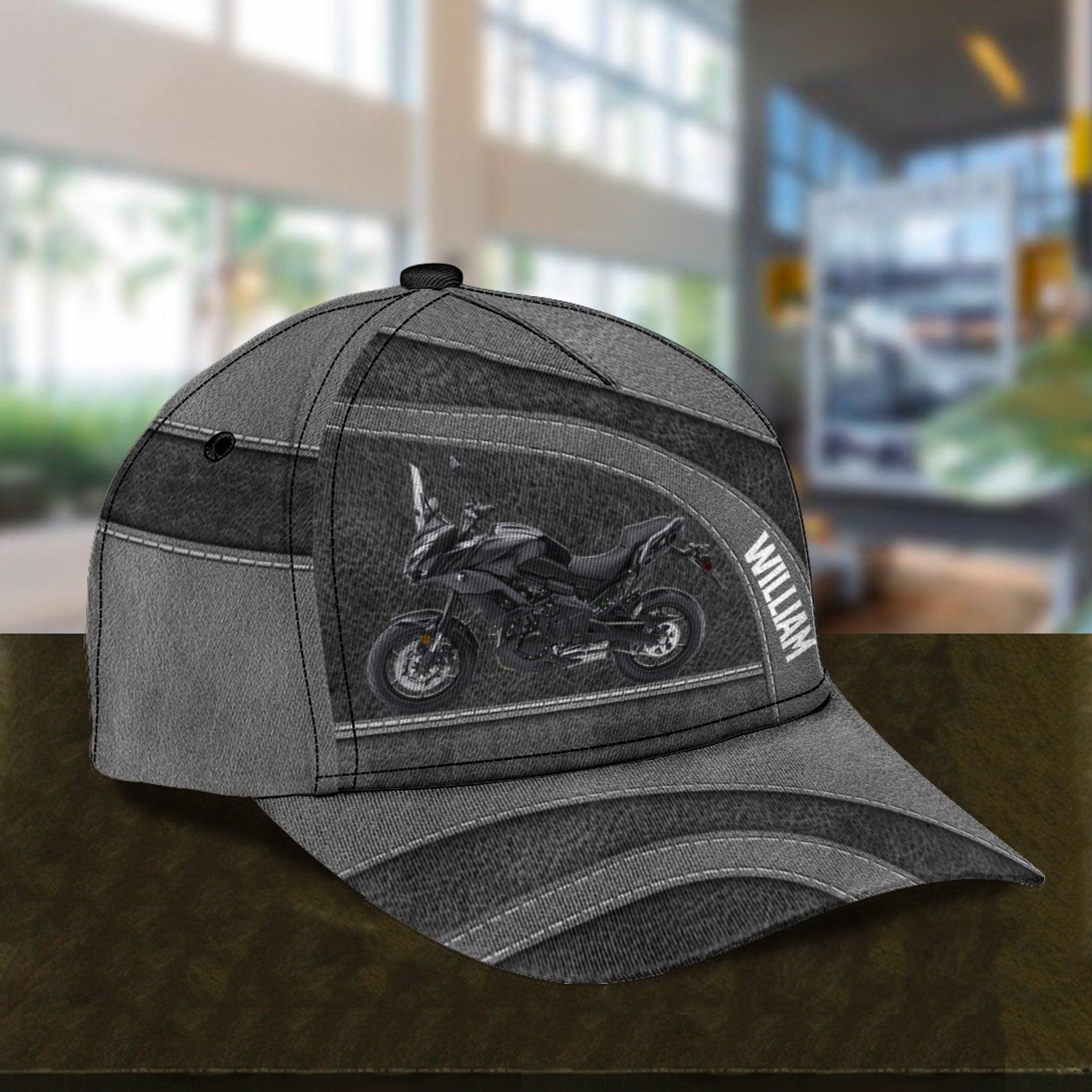 Motorcycle Personalized Classic Cap, Personalized Gift for Motorcycle Lovers, Motorcycle Riders Trucker Hats Custom Hats Gifts For Men & Women