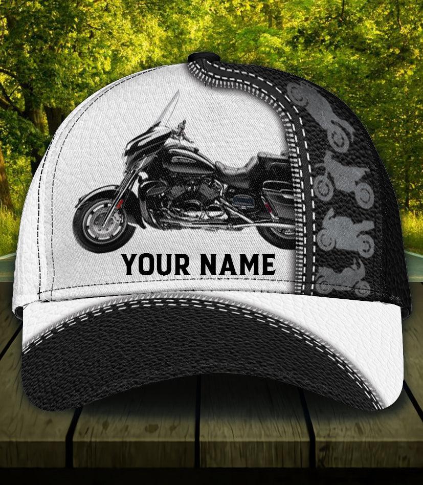 Motorcycle Personalized Classic Cap, Personalized Gift for Motorcycle Lovers, Motorcycle Riders Trucker Hats Custom Hats Gifts For Men & Women