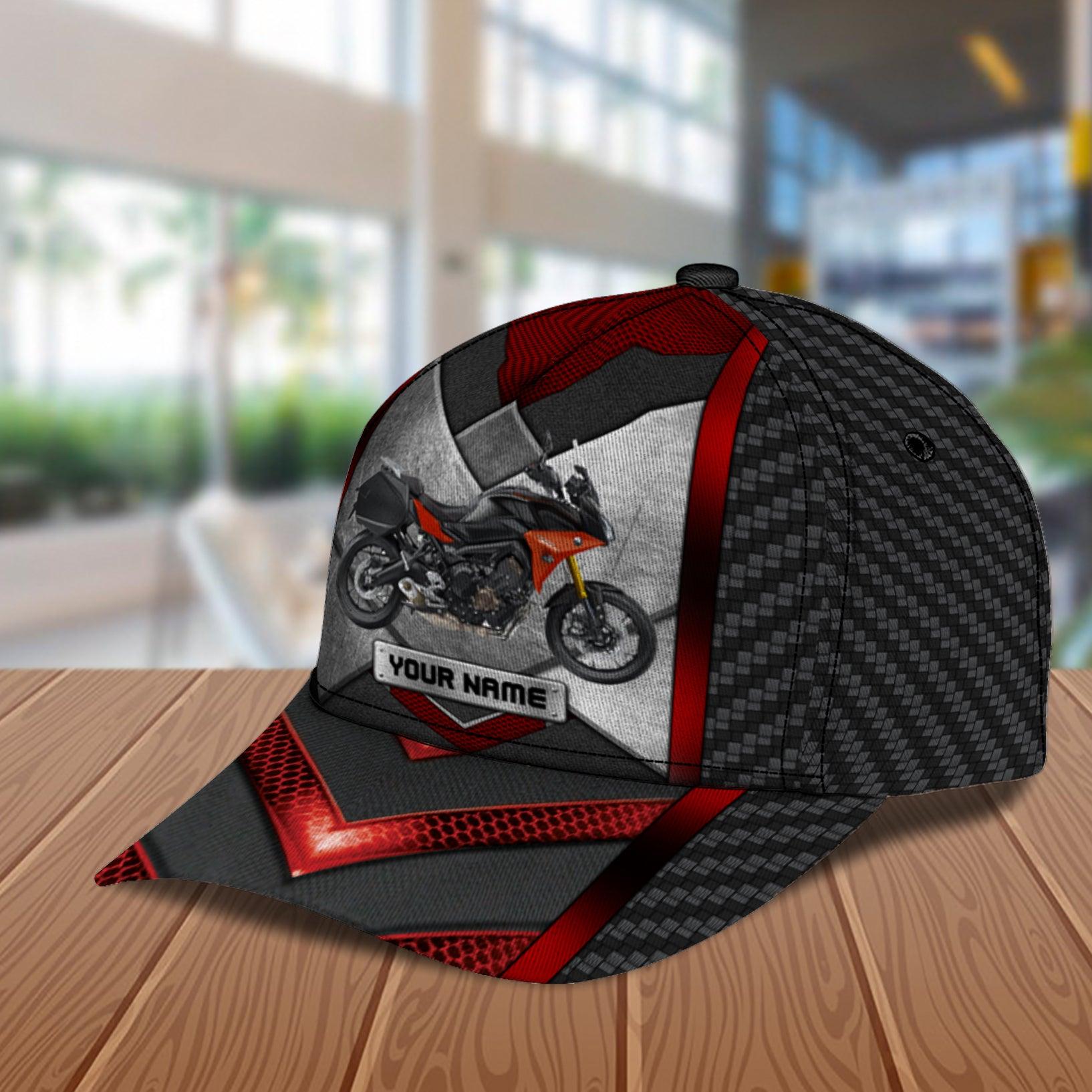 Motorcycle Personalized Classic Cap, Personalized Gift for Motorcycle Lovers, Motorcycle Riders Trucker Hats Custom Hats Gifts For Men & Women