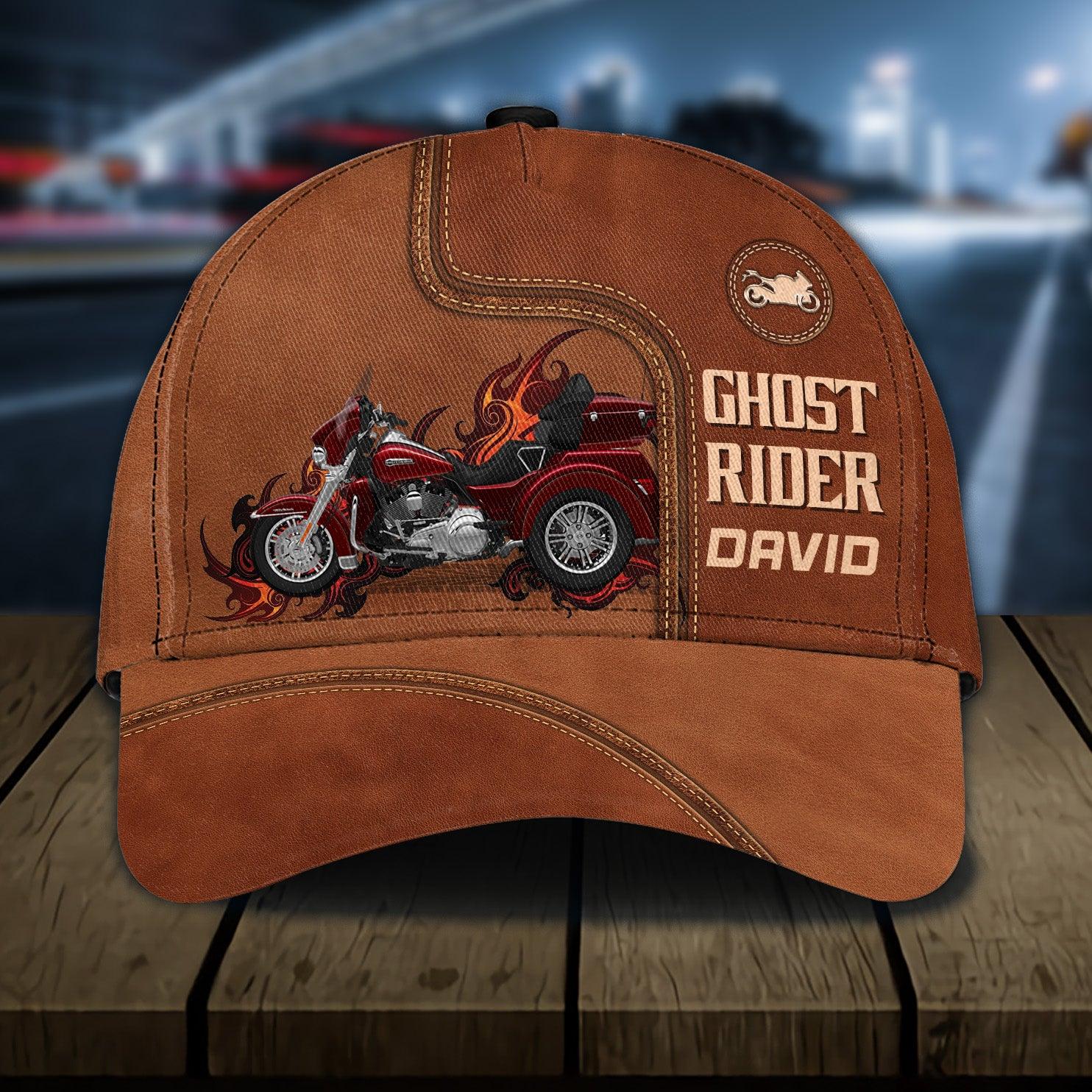 Motorcycle Personalized Classic Cap, Personalized Gift for Motorcycle Lovers, Motorcycle Riders Trucker Hats Custom Hats Gifts For Men & Women
