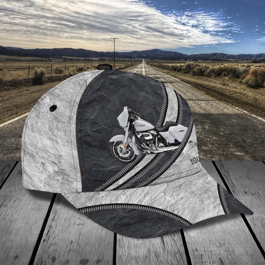 Motorcycle Personalized Classic Cap, Personalized Gift for Motorcycle Lovers, Motorcycle Riders Trucker Hats Custom Hats Gifts For Men & Women