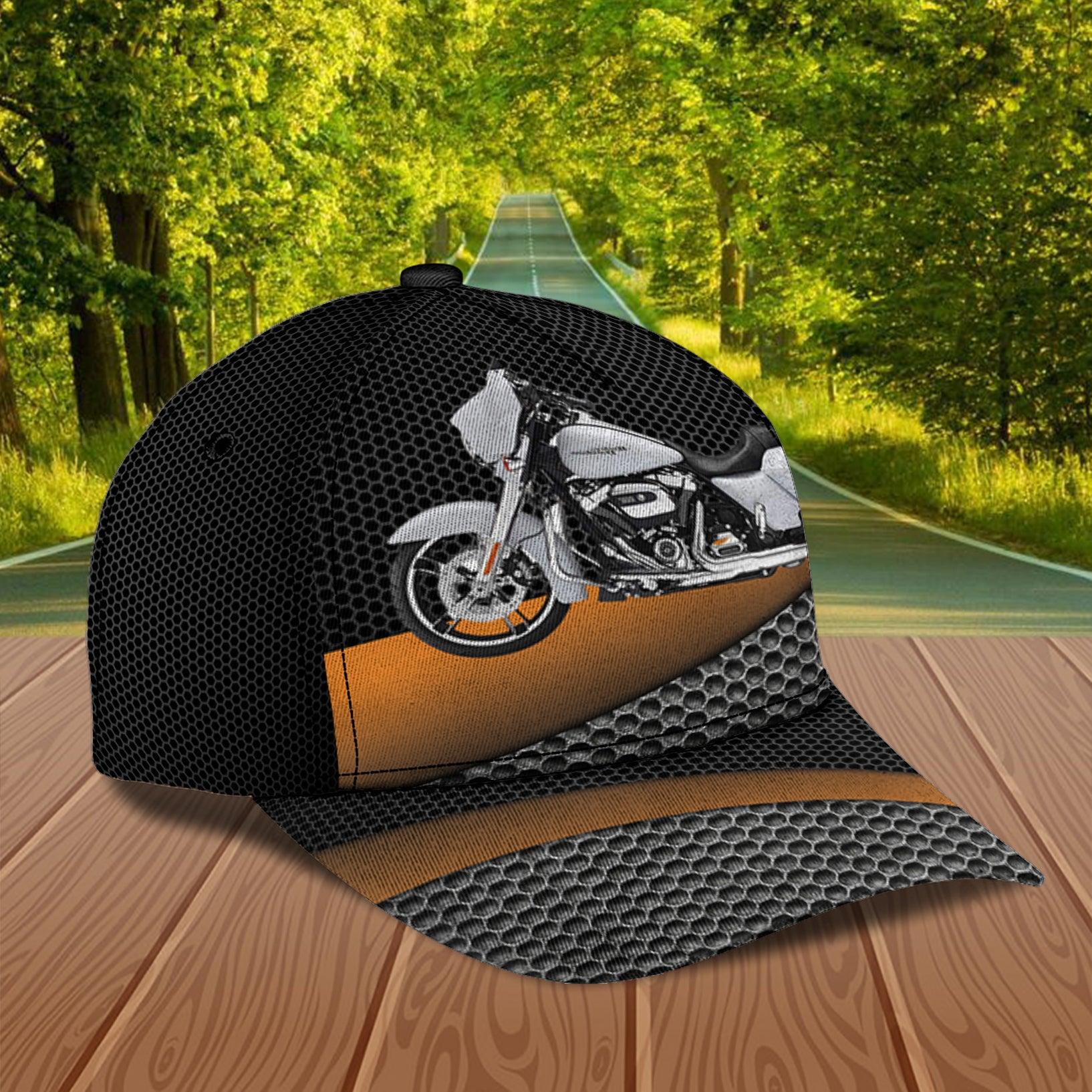 Motorcycle Personalized Classic Cap, Personalized Gift for Motorcycle Lovers, Motorcycle Riders Trucker Hats Custom Hats Gifts For Men & Women