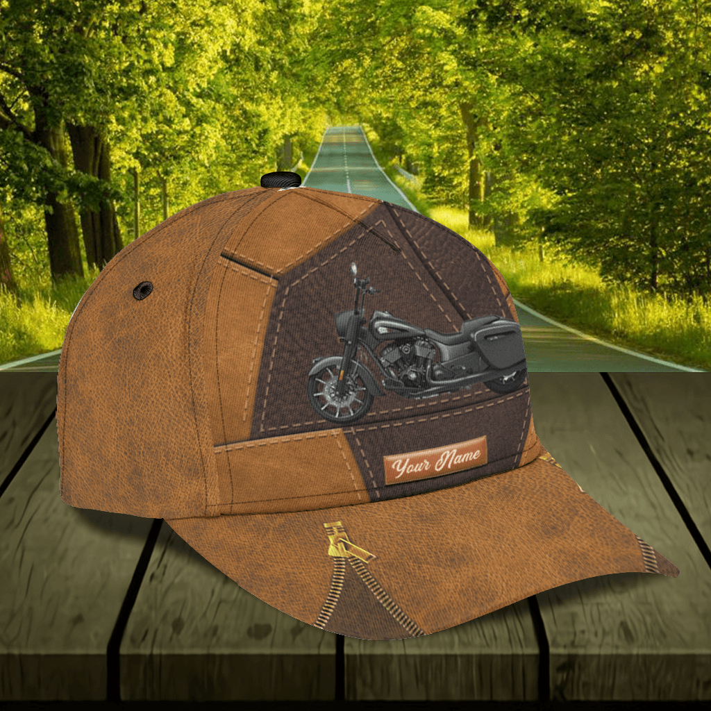 Motorcycle Personalized Classic Cap, Personalized Gift for Motorcycle Lovers, Motorcycle Riders Trucker Hats Custom Hats Gifts For Men & Women