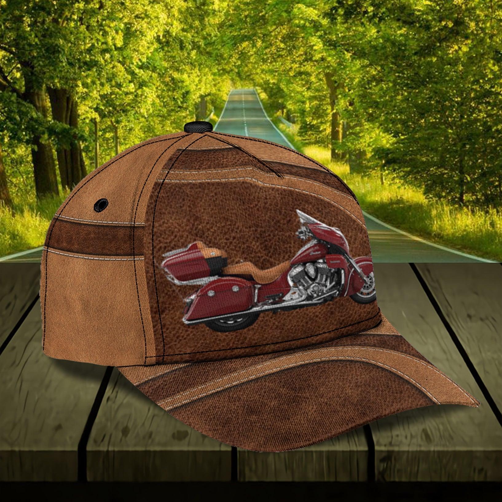 Motorcycle Personalized Classic Cap, Personalized Gift for Motorcycle Lovers, Motorcycle Riders Trucker Hats Custom Hats Gifts For Men & Women