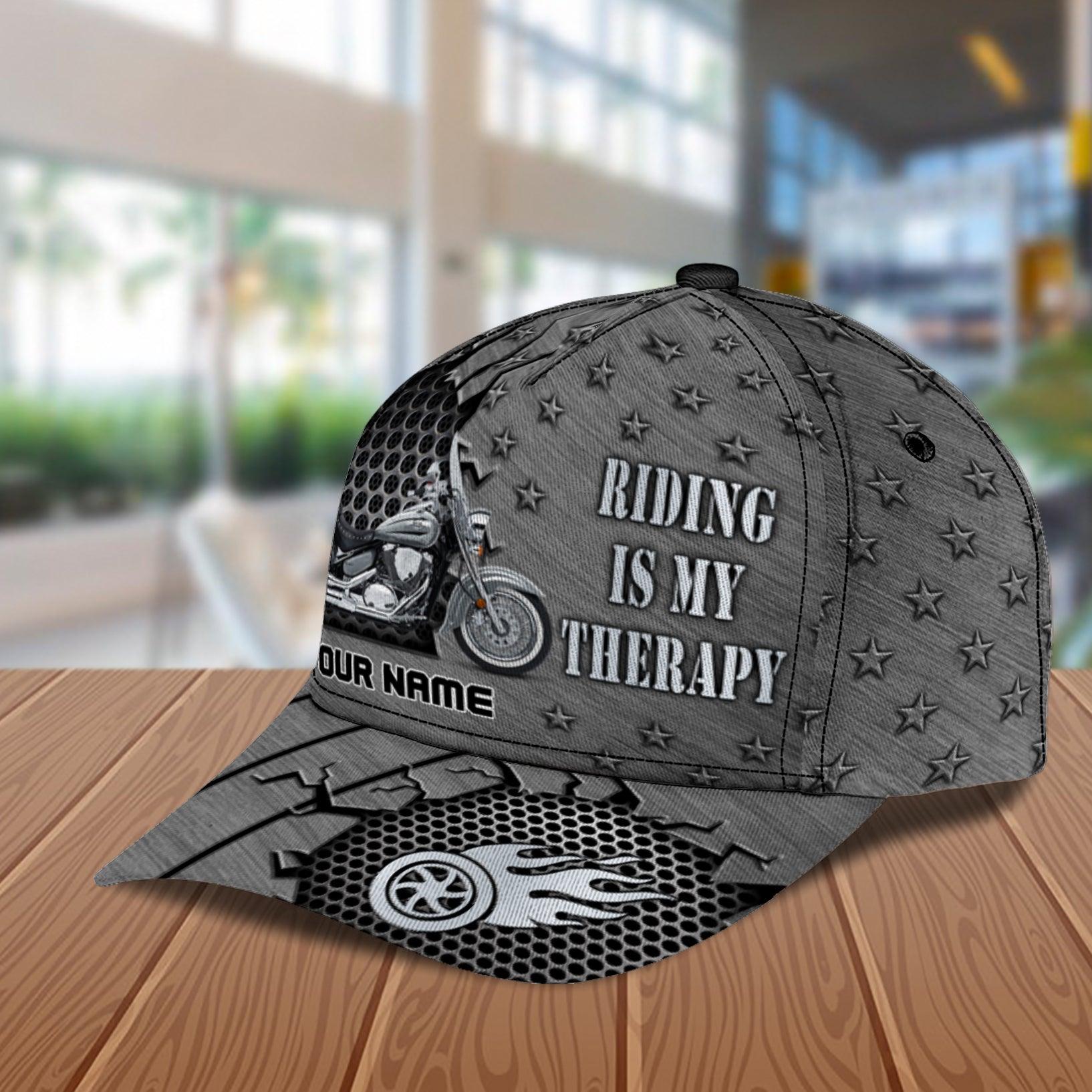 Motorcycle Personalized Classic Cap, Personalized Gift for Motorcycle Lovers, Motorcycle Riders Trucker Hats Custom Hats Gifts For Men & Women