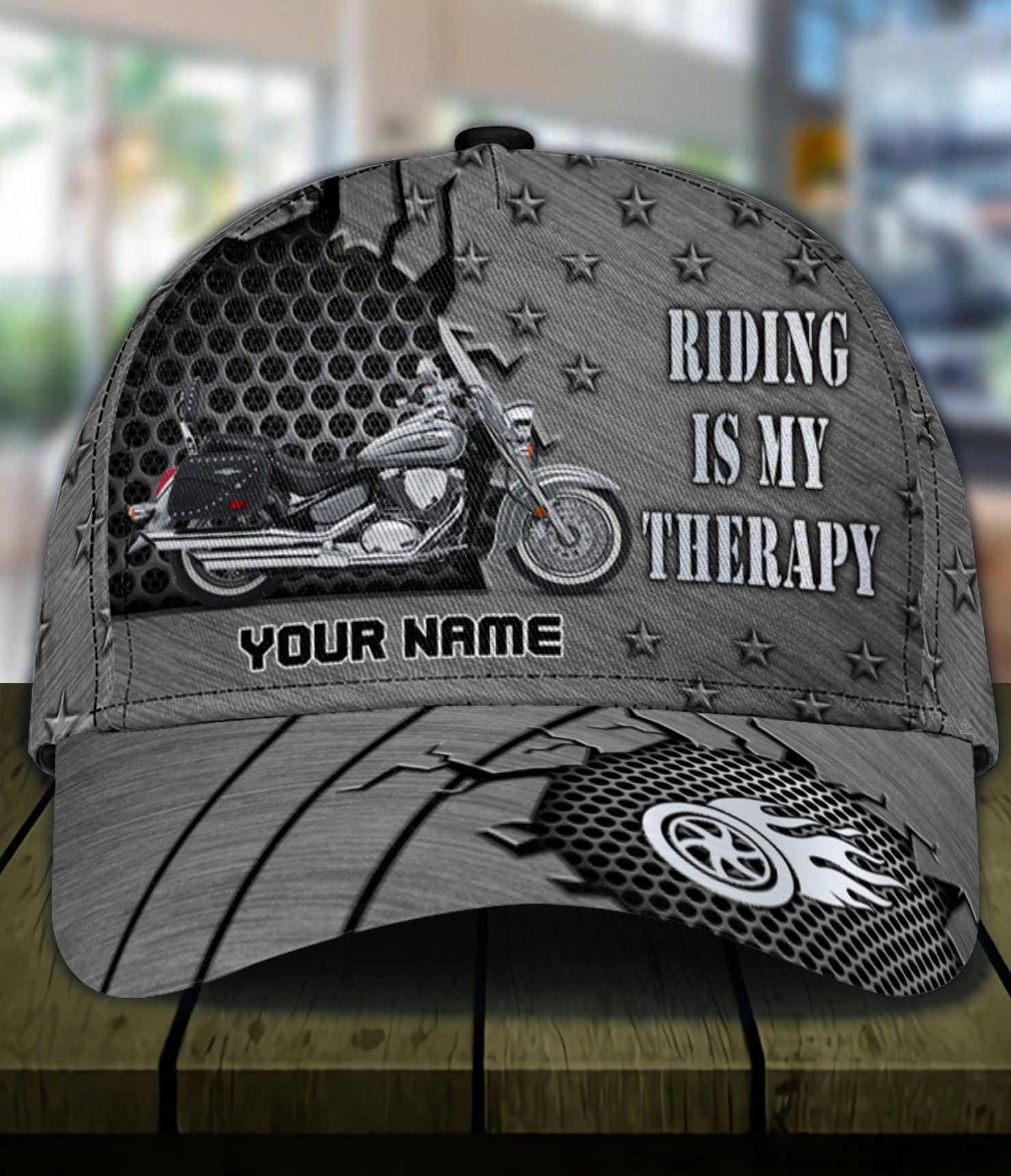 Motorcycle Personalized Classic Cap, Personalized Gift for Motorcycle Lovers, Motorcycle Riders Trucker Hats Custom Hats Gifts For Men & Women