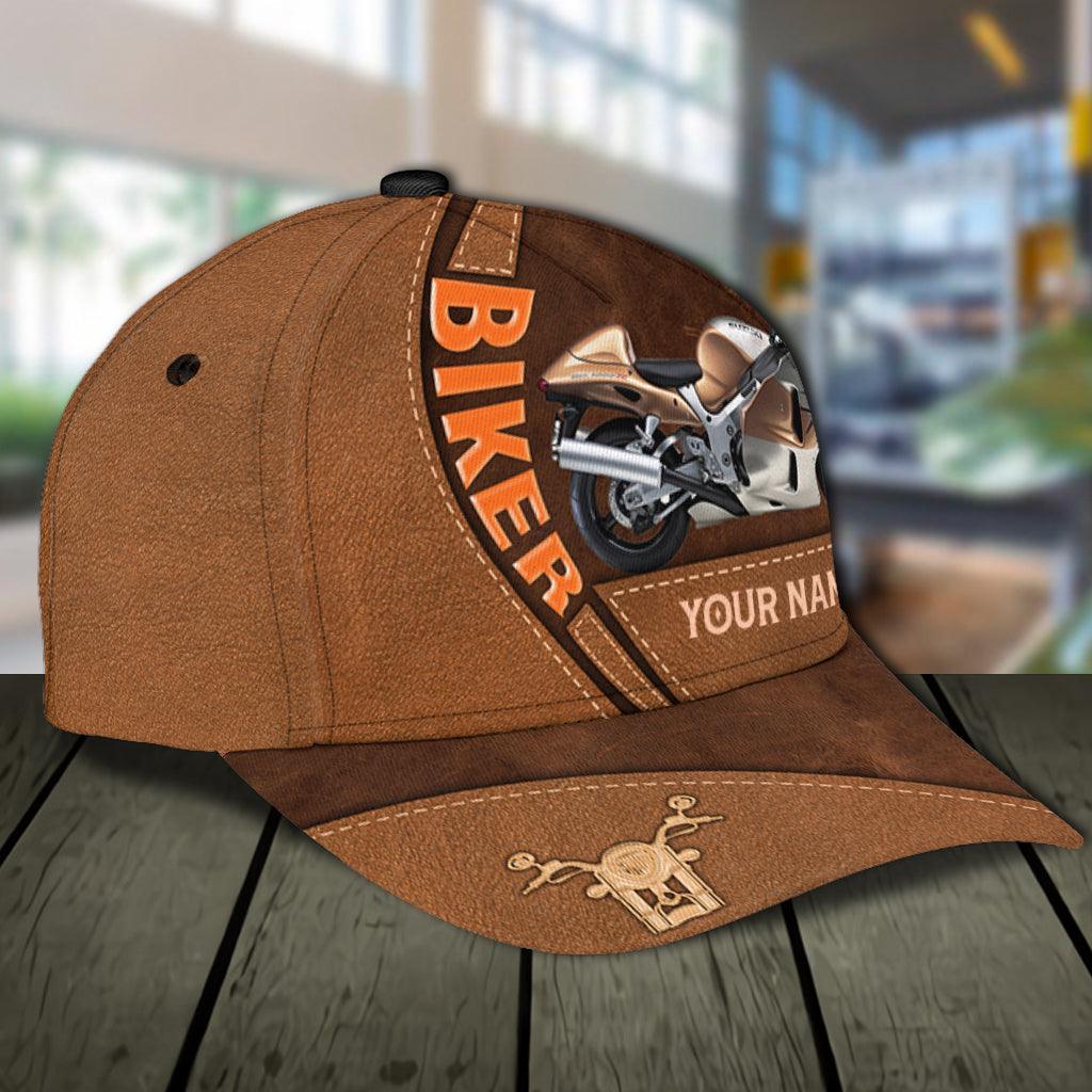 Motorcycle Personalized Classic Cap, Personalized Gift for Motorcycle Lovers, Motorcycle Riders Trucker Hats Custom Hats Gifts For Men & Women