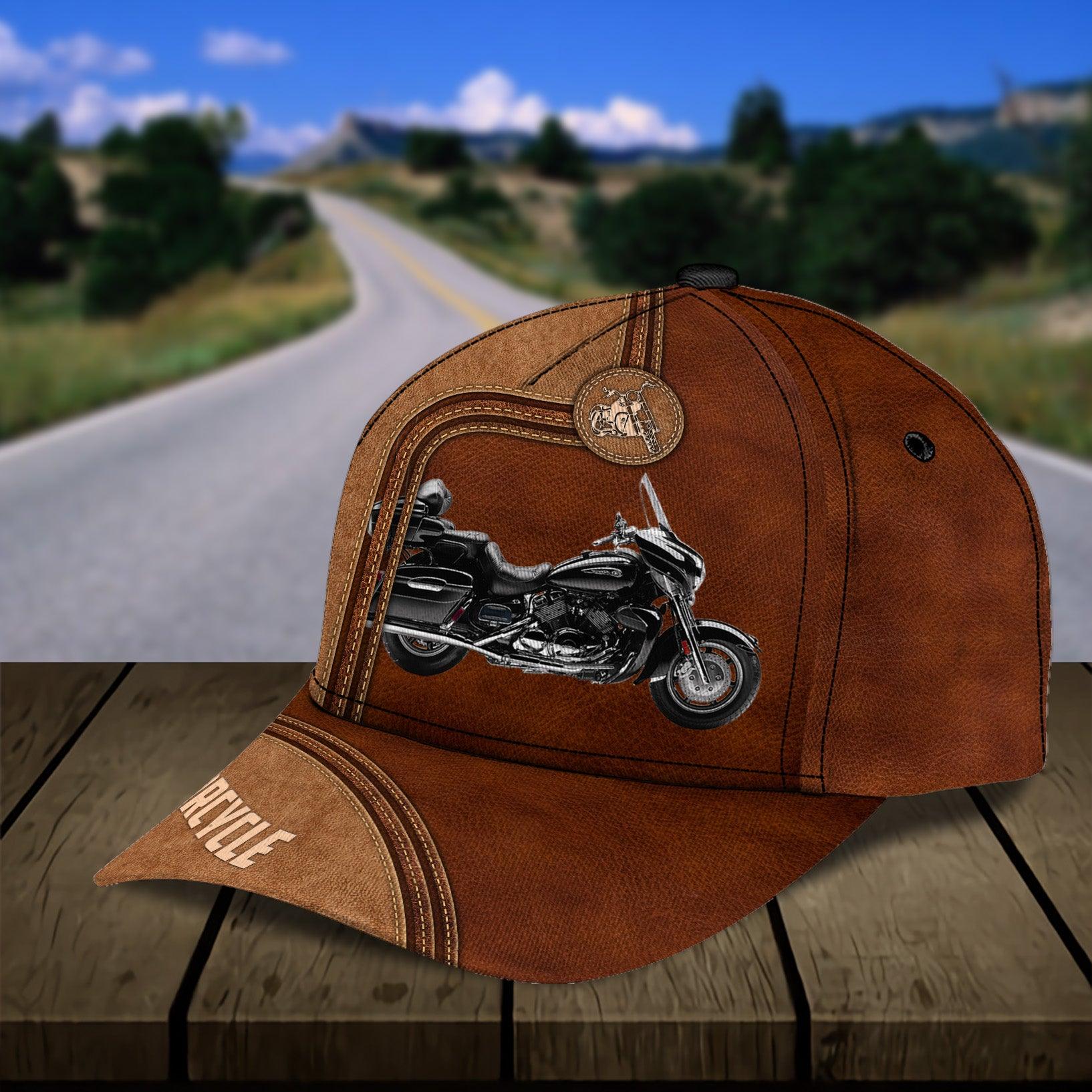 Motorcycle Personalized Classic Cap, Personalized Gift for Motorcycle Lovers, Motorcycle Riders Trucker Hats Custom Hats Gifts For Men & Women