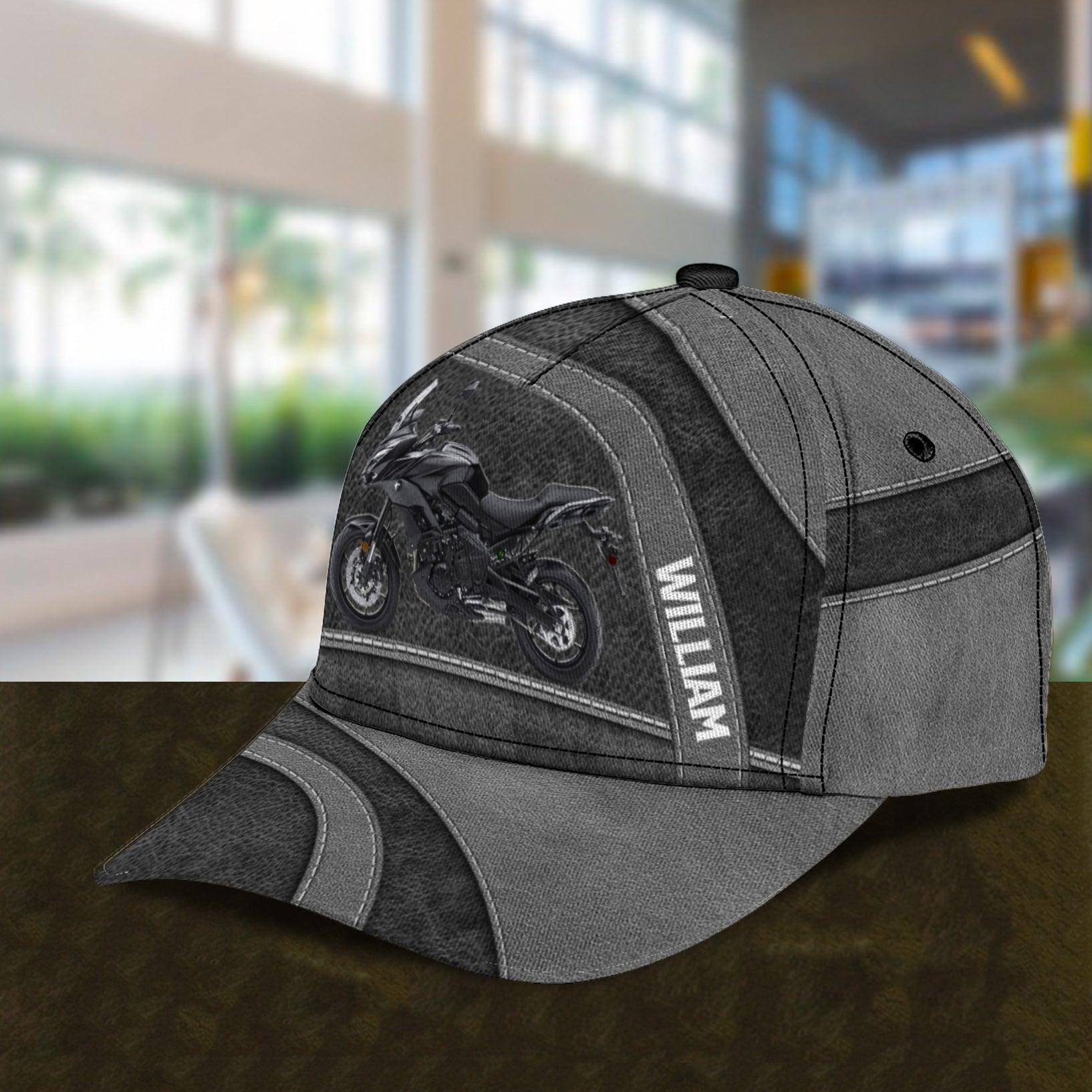 Motorcycle Personalized Classic Cap, Personalized Gift for Motorcycle Lovers, Motorcycle Riders Trucker Hats Custom Hats Gifts For Men & Women