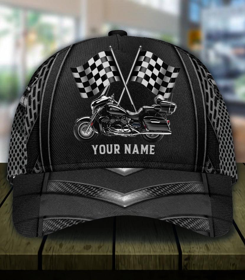 Motorcycle Personalized Classic Cap, Personalized Gift for Motorcycle Lovers, Motorcycle Riders Trucker Hats Custom Hats Gifts For Men & Women