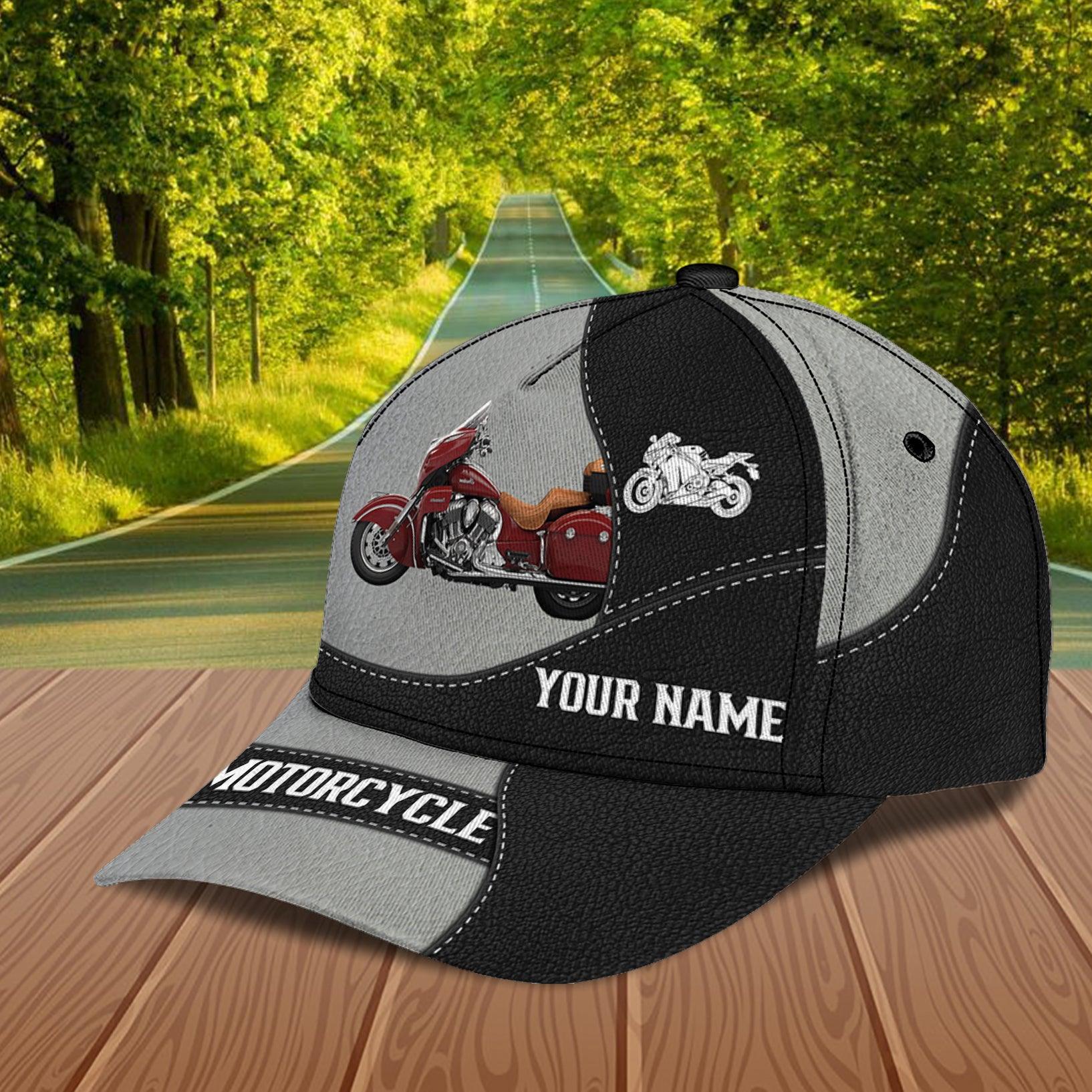Motorcycle Personalized Classic Cap, Personalized Gift for Motorcycle Lovers, Motorcycle Riders, Personalized Gift for Golf Lovers, Golf Players Trucker Hats Custom Hats Gifts For Men & Women