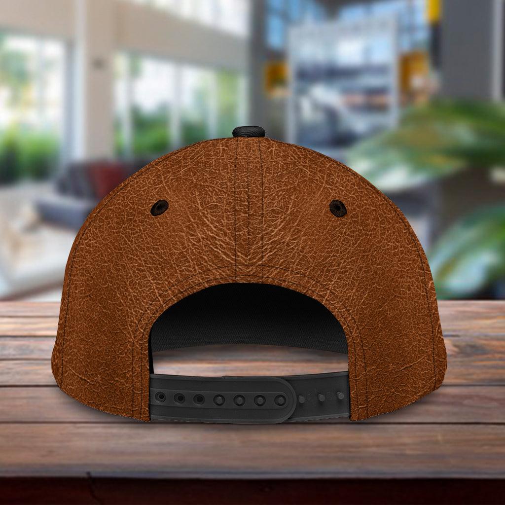 Motorcycle Silver Brown Personalized Cap, Personalized Gift for Motorcycle Lovers, Motorcycle Riders Trucker Hats Custom Hats Gifts For Men & Women