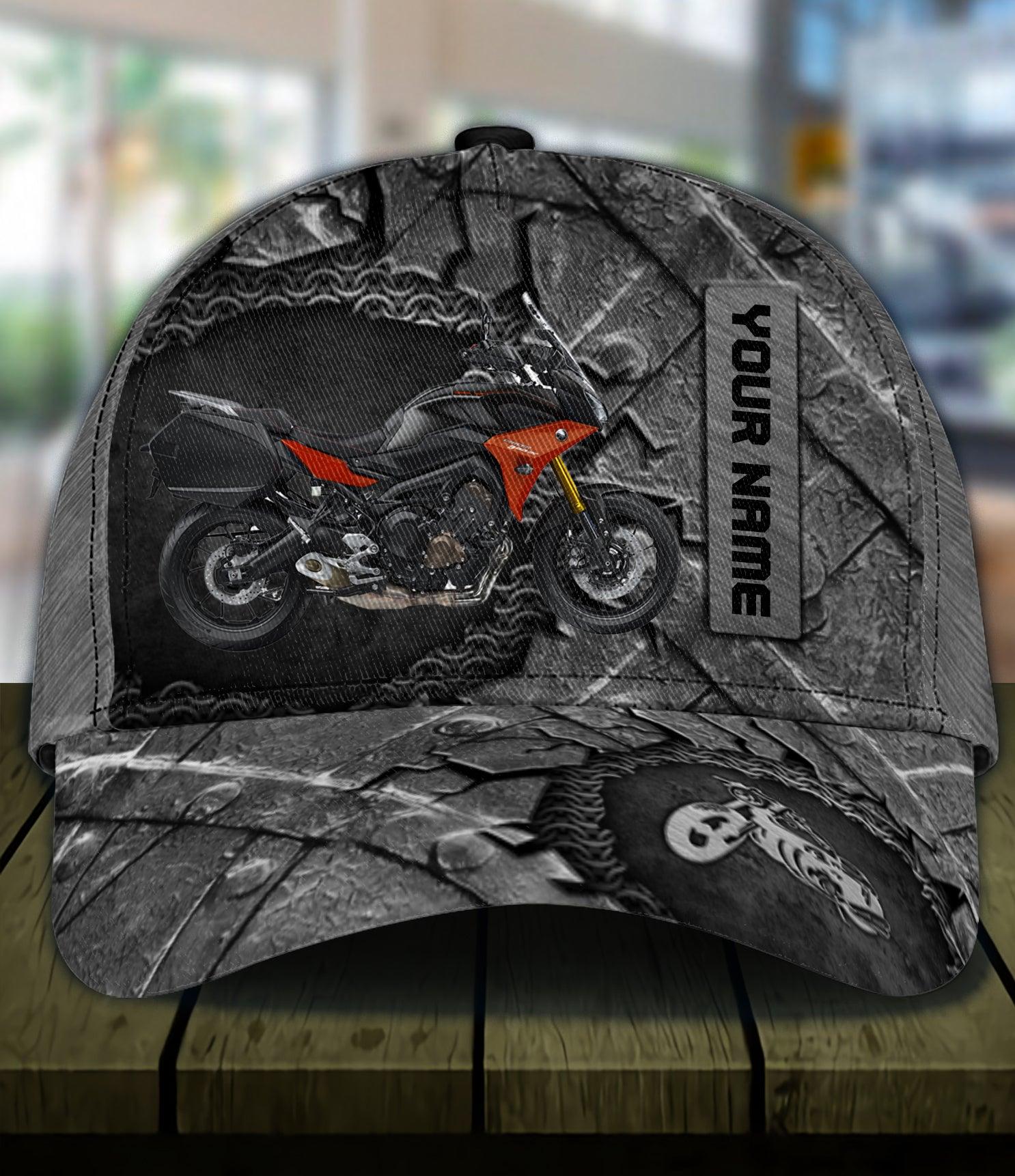 Motorcycle Super Cool Personalized Cap, Personalized Gift for Motorcycle Lovers, Motorcycle Riders Trucker Hats Custom Hats Gifts For Men & Women