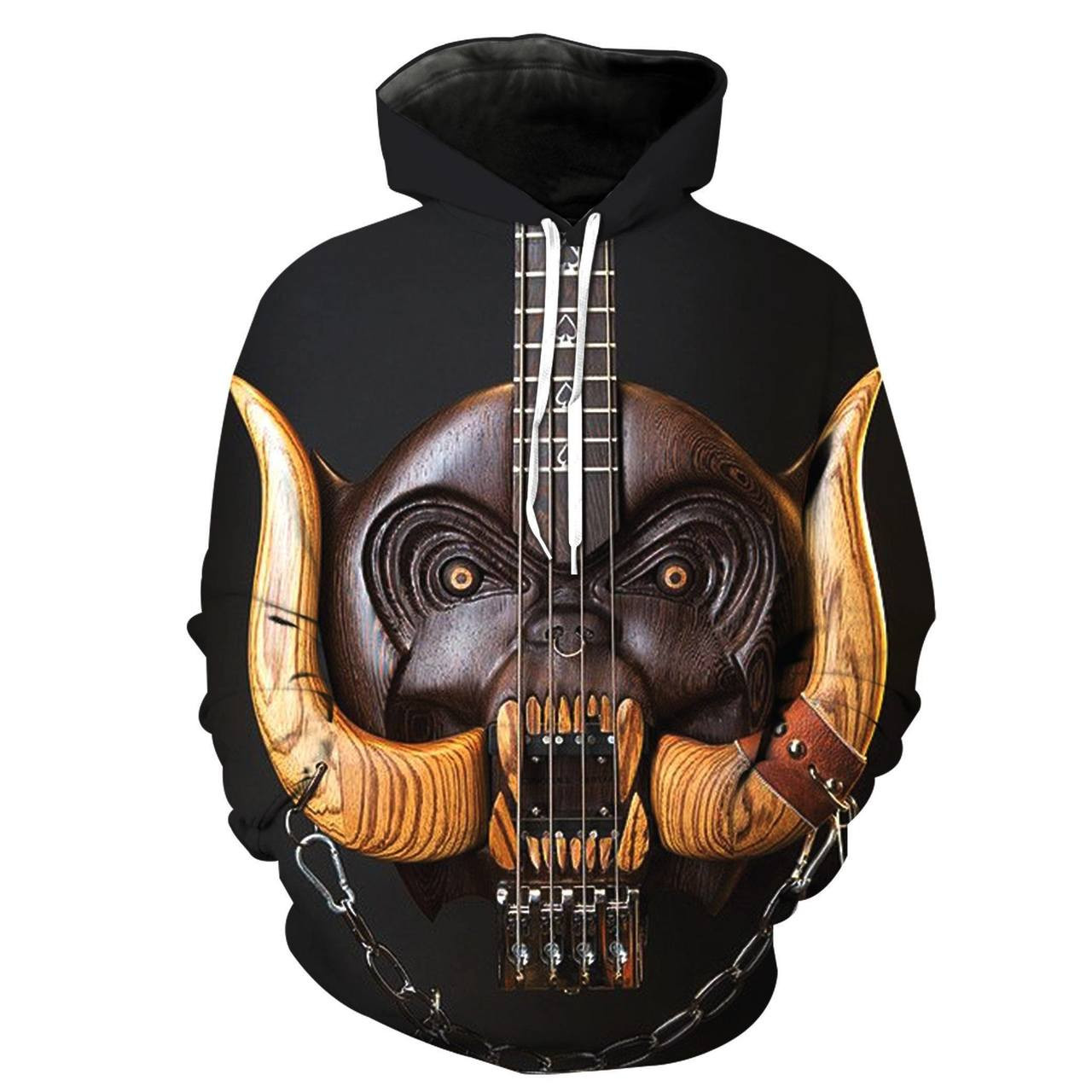 Motorhead 3D All Over Print Hoodie, Zip Hoodie